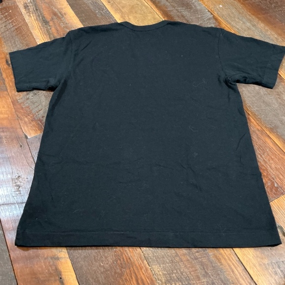 Comme des Garçons PLAY Black Graphic Logo Tee Made in Japan Size L - Picture 6 of 10